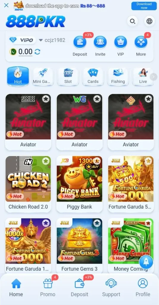 888PKR Game