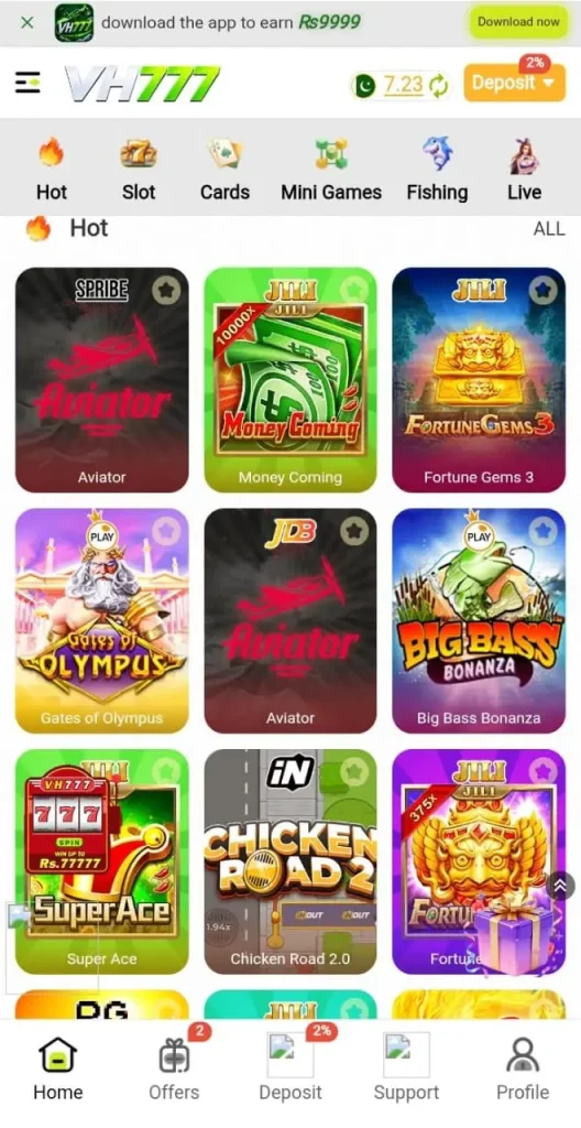 VH777 Game