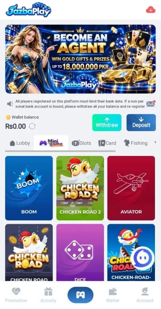 JAZBAPLAY Game